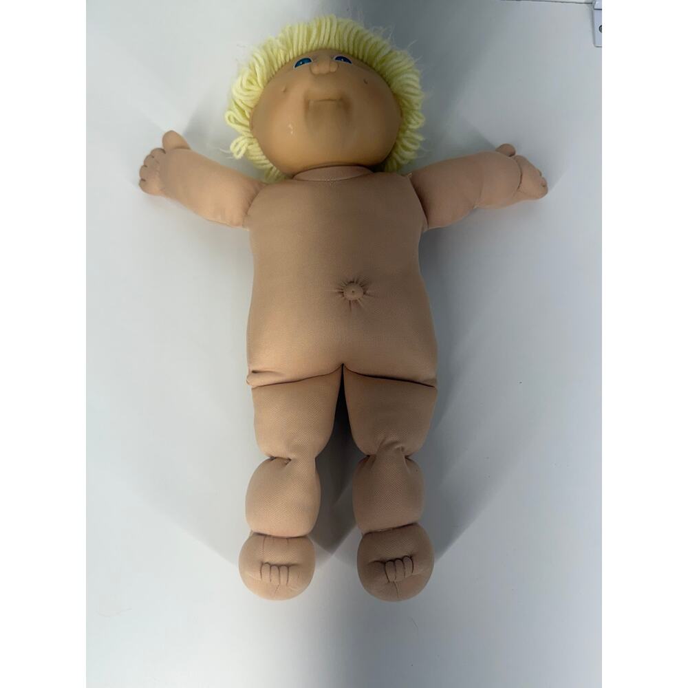 Vintage Cabbage Patch Kids Doll 1978–1982 Cloth Body Blonde Signed Xavier Robert